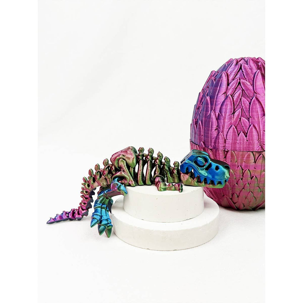 3D Printed Dinosaur in surprising Egg Set