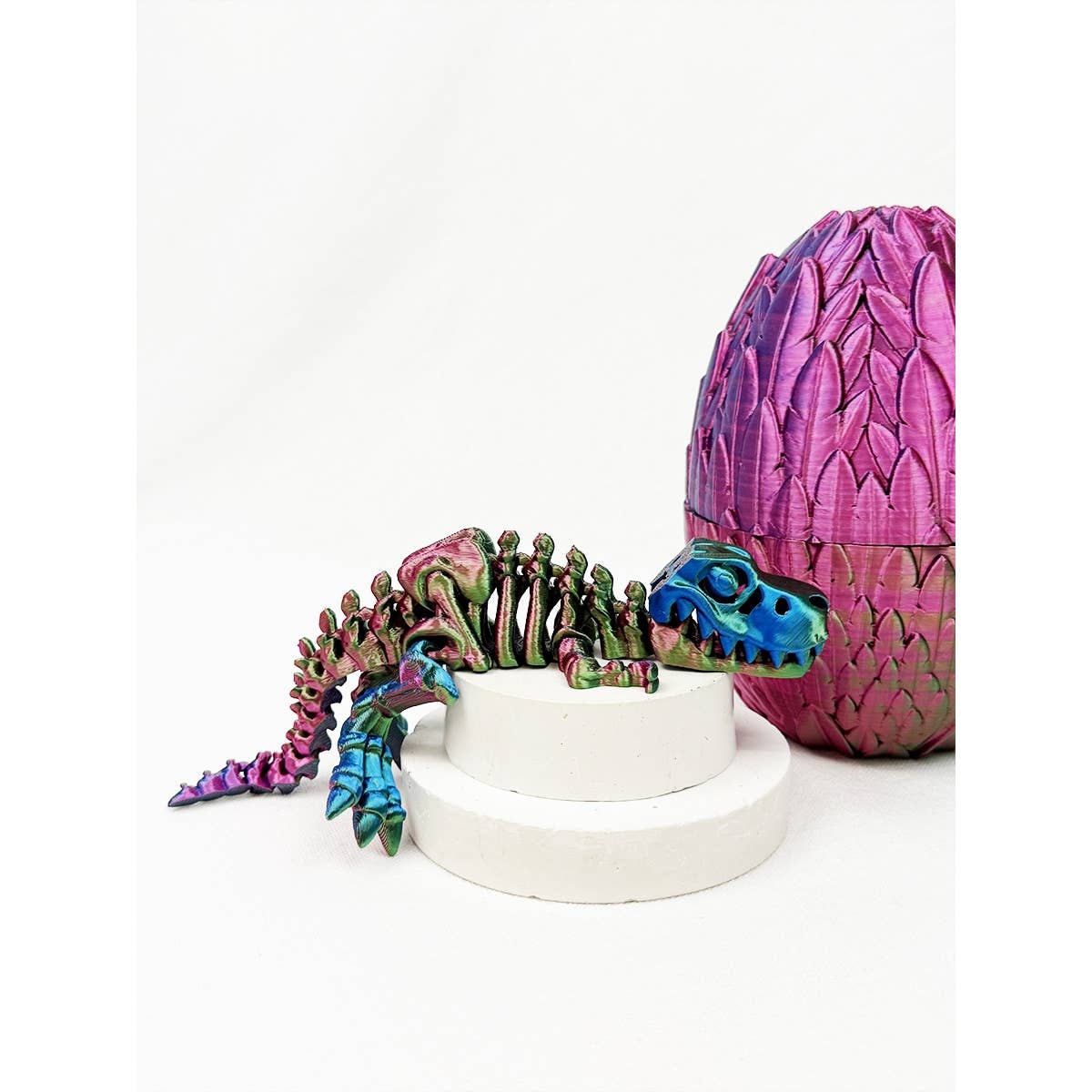 3D Printed Dinosaur in surprising Egg Set