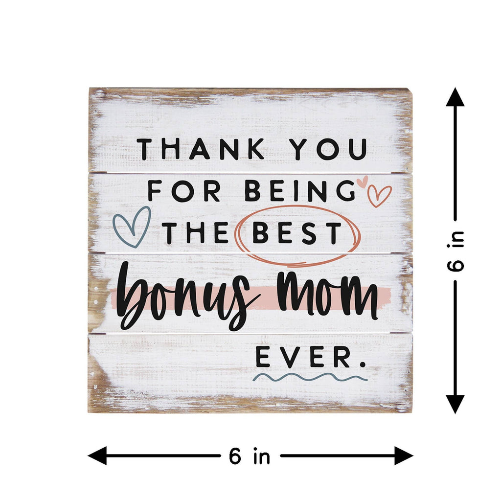 Best Bonus Mom Plaque