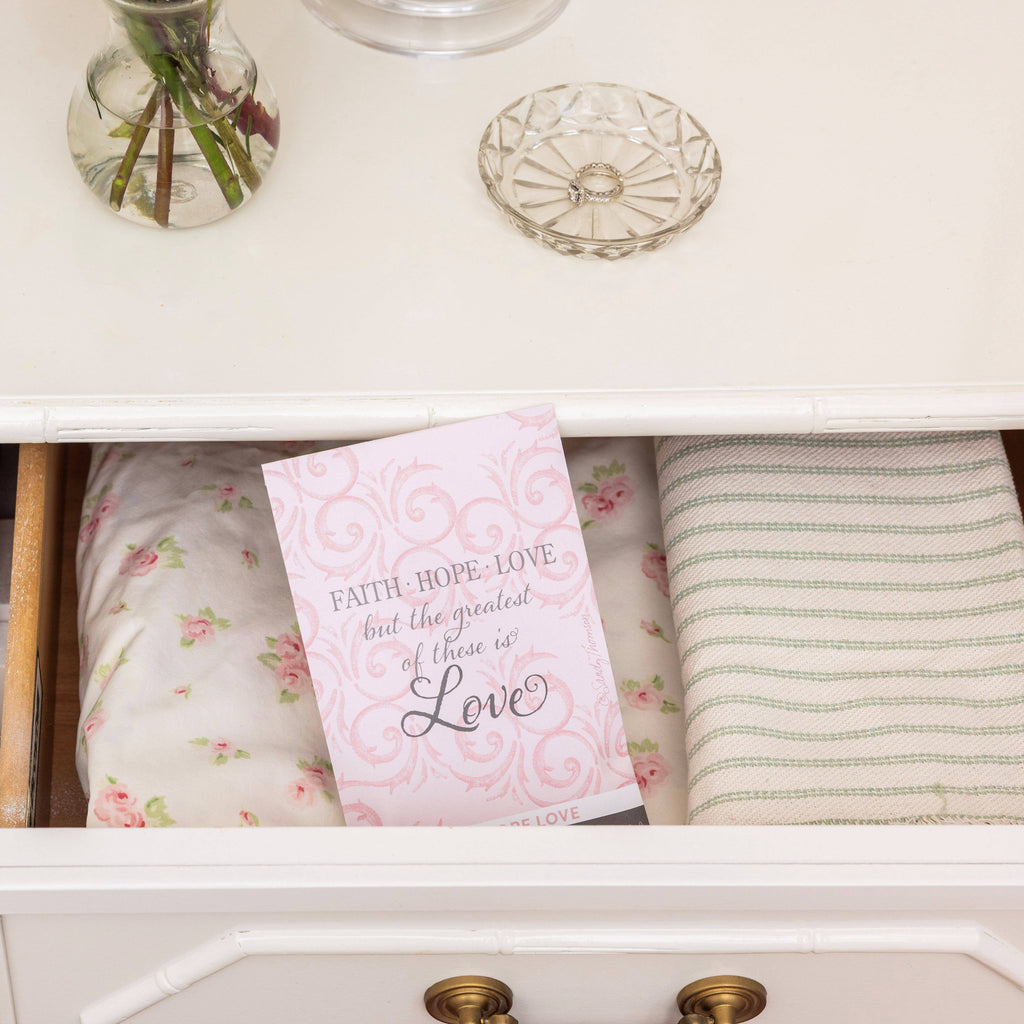 Faith Hope Love Sachet