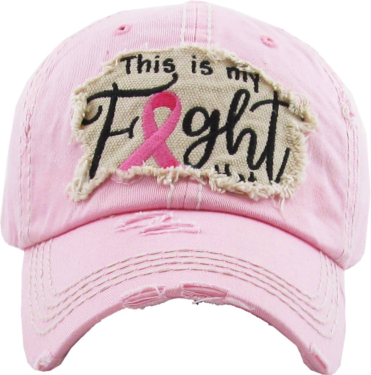 This is My Fight Hat Washed Vintage Ballcap