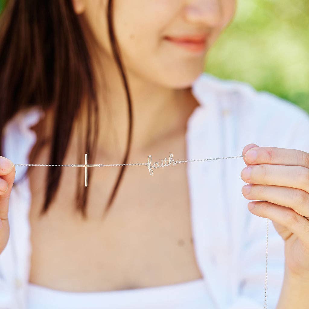 Faith And Cross Necklace