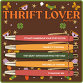 Thrift Lover Pen Set
