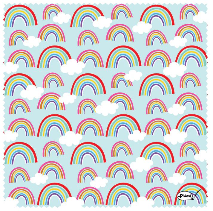 Rainbow and Clouds Smart Cloth