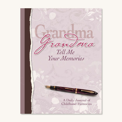 Grandma, Tell Me Your Memories Hardbound Book/Journal