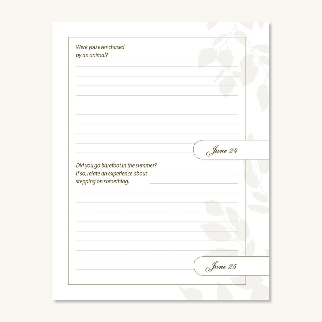 Grandpa, Tell Me Your Memories Hardbound Book