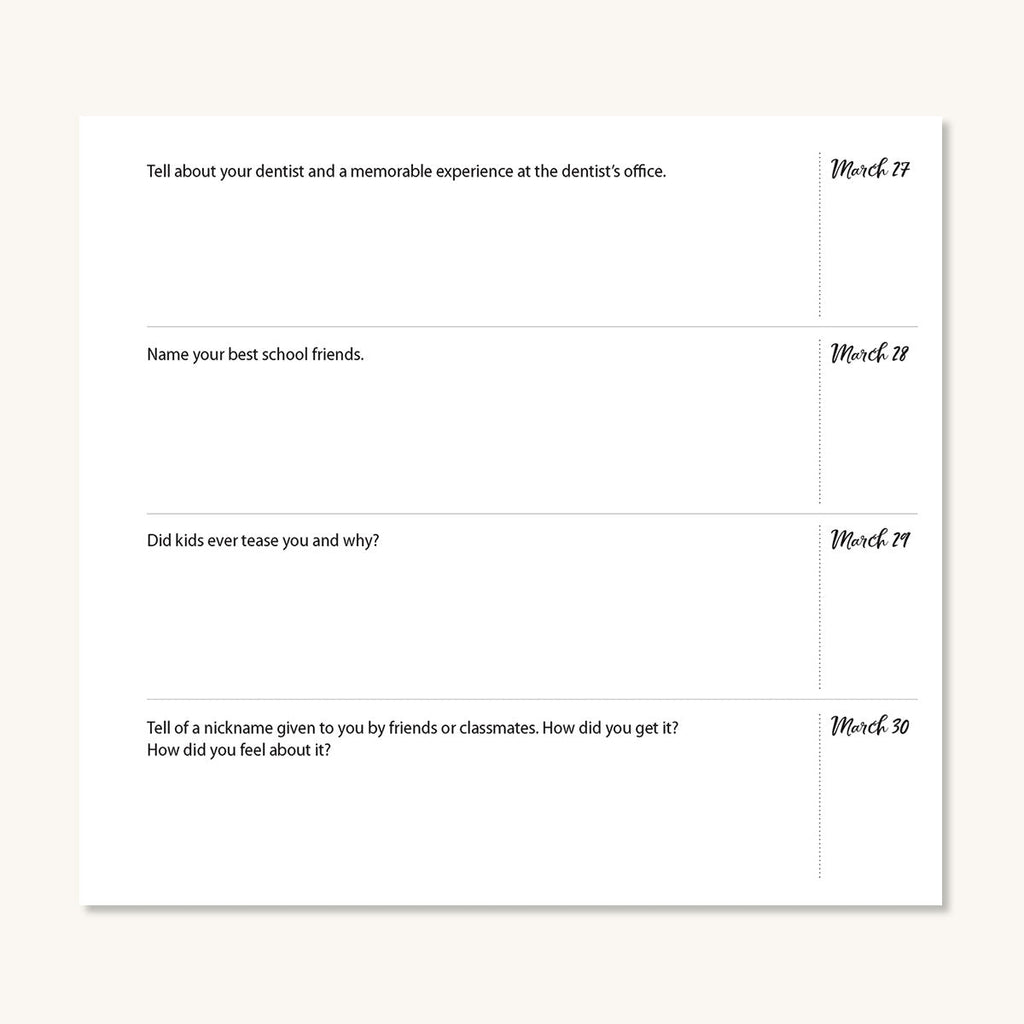 Grandma, Tell Me Your Memories Soft Cover Journal