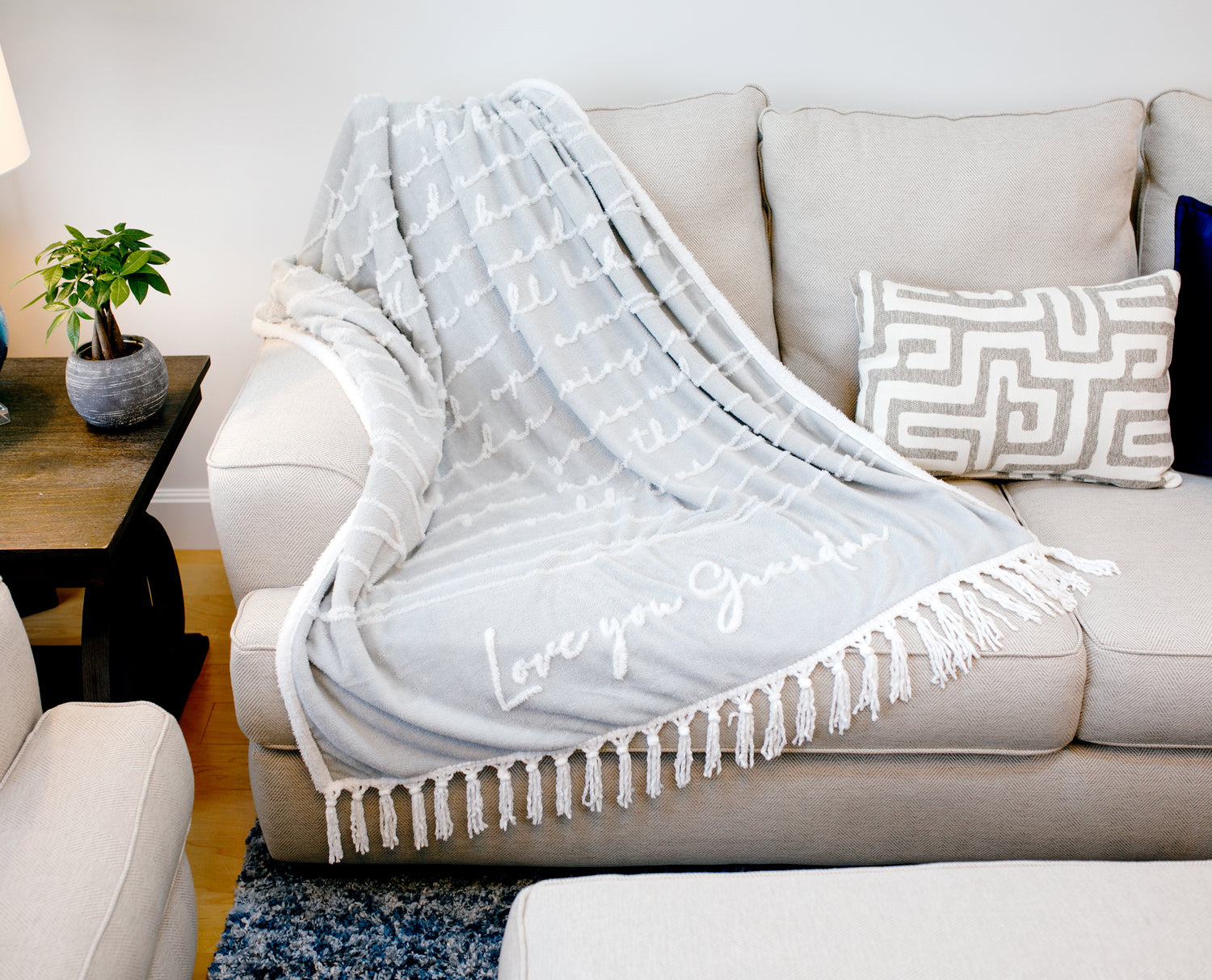 Love You Grandma Royal Plush Blanket