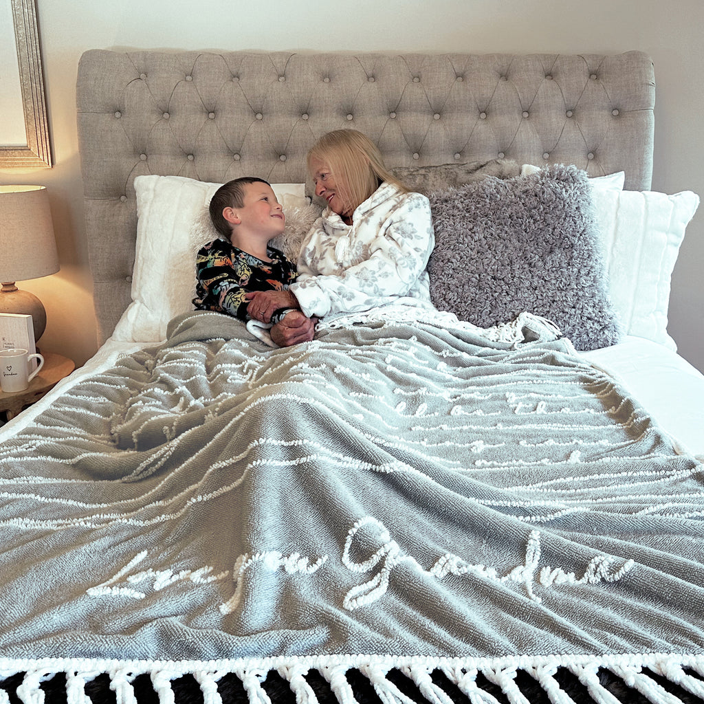 Love You Grandma Royal Plush Blanket