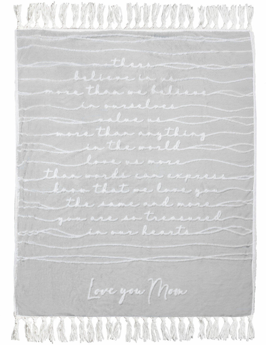 Love You Mom Royal Plush Blanket