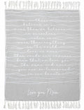 Love You Mom Royal Plush Blanket