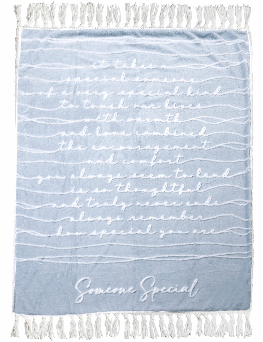 Someone Special Inspirational Plush Blanket