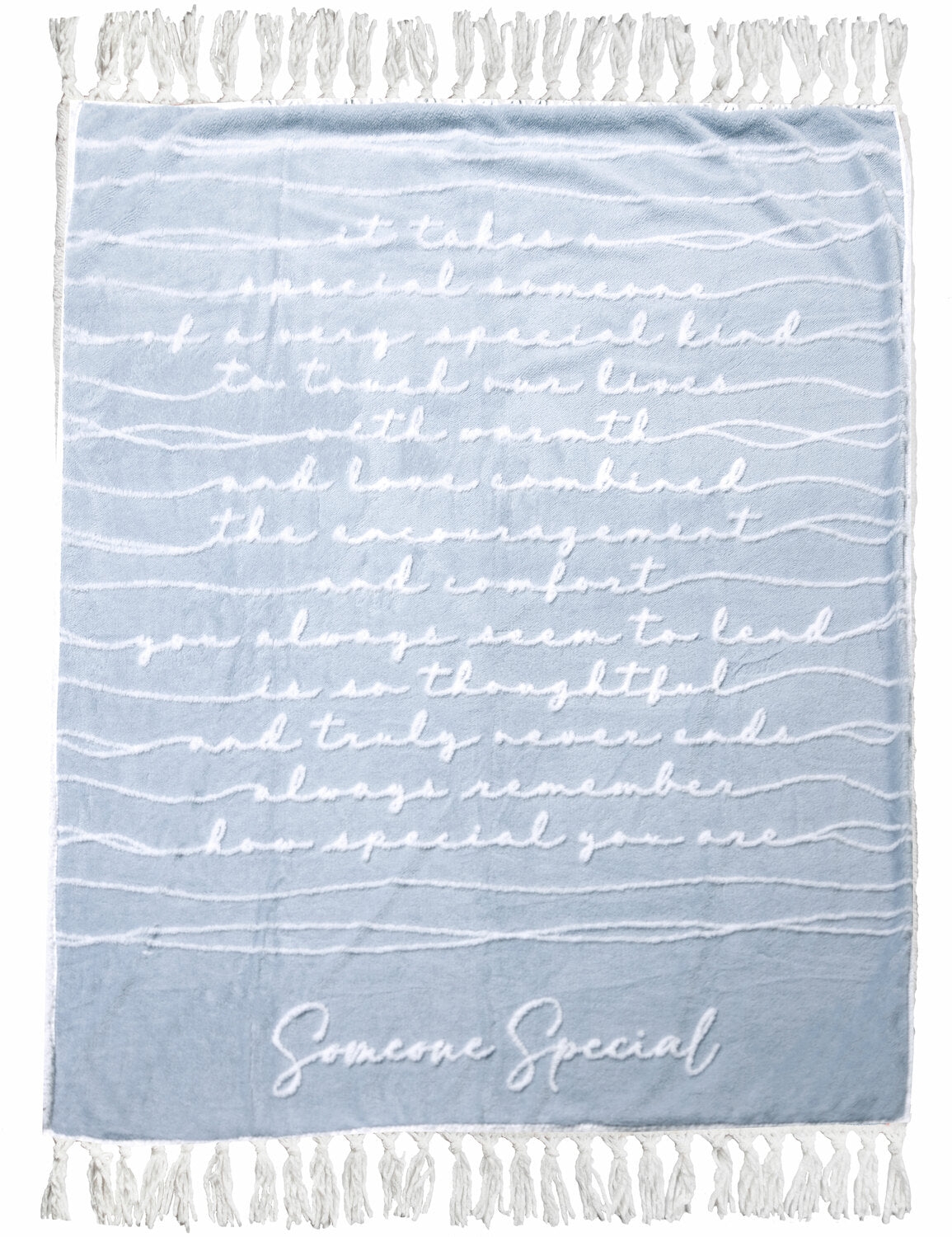 Someone Special Inspirational Plush Blanket