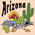 Arizona Roadrunner Tile
