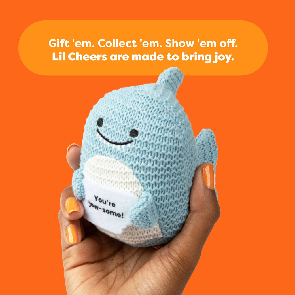 Lil Cheers Shark Crochet Plush