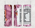 Nurse Pink Leopard Glitter Tumbler (20oz)