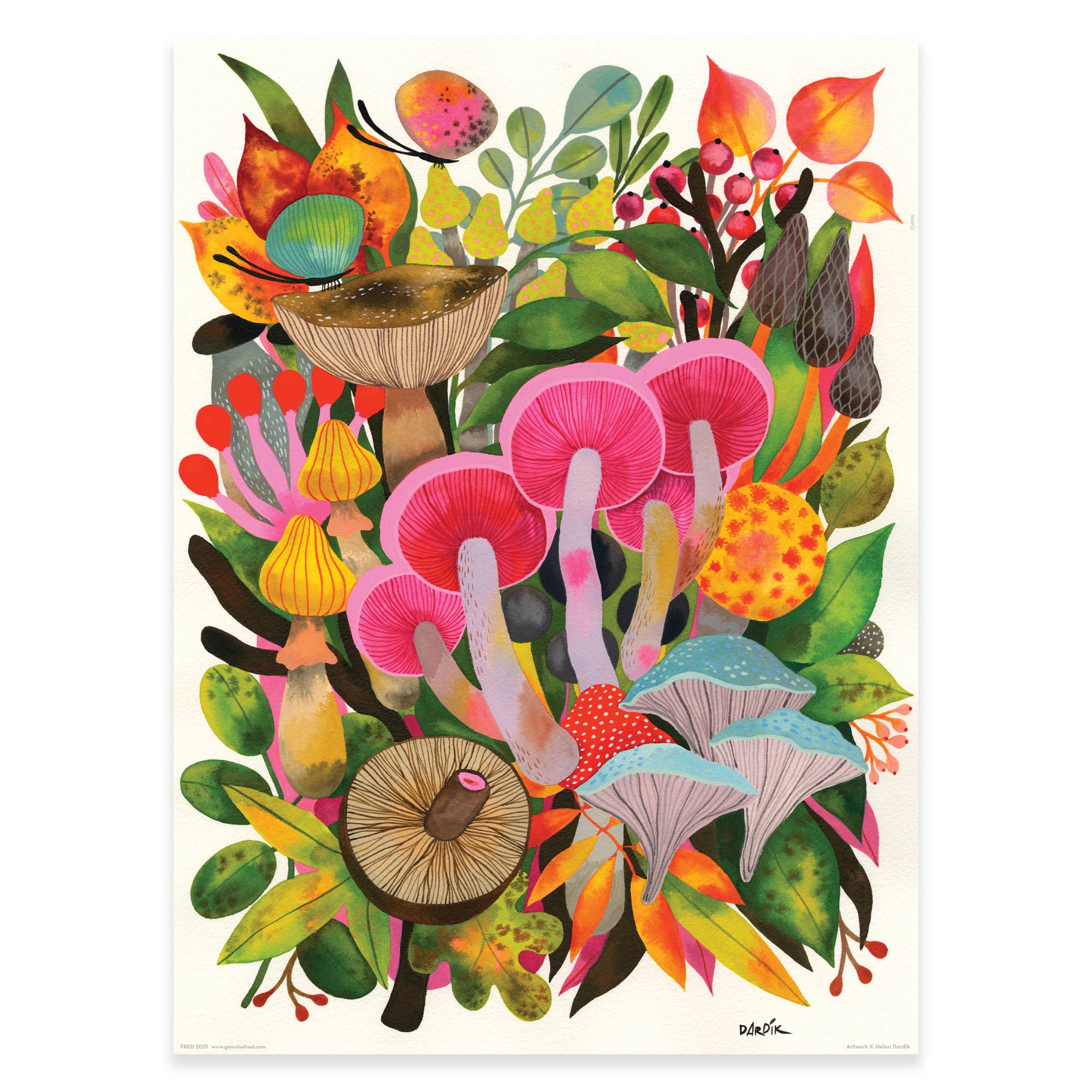 Mushroom Toomuchery 500pc Puzzle