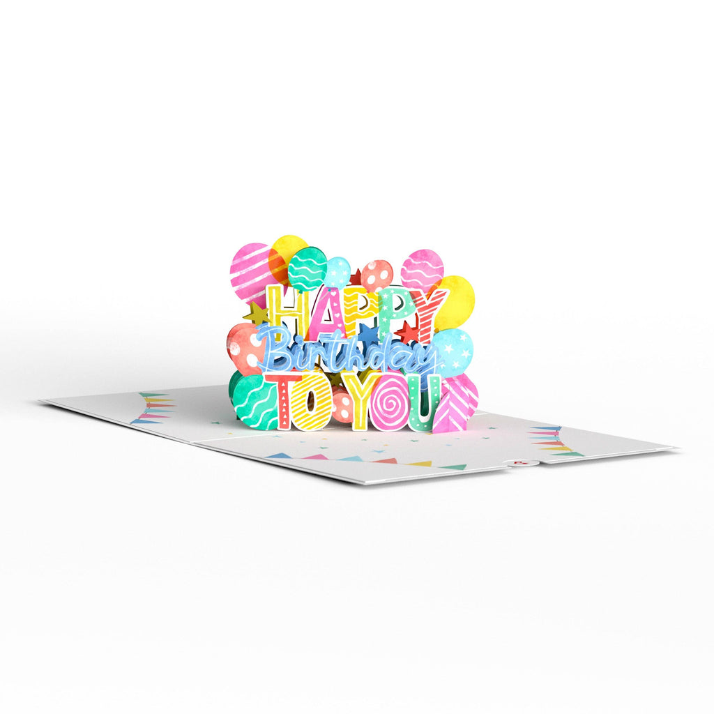 Let's Celebrate Birthday Lovepop Card