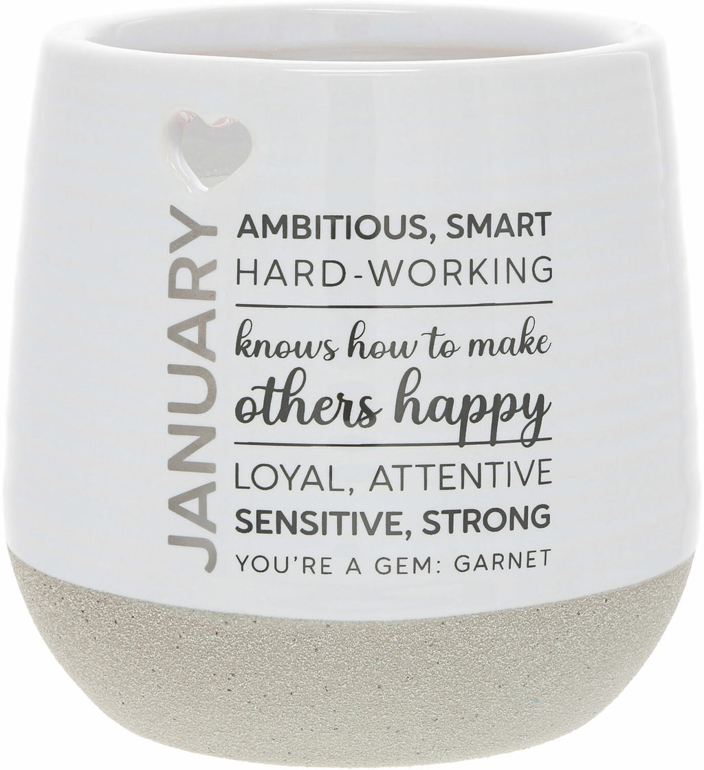 January Soy Wax Reveal Candle