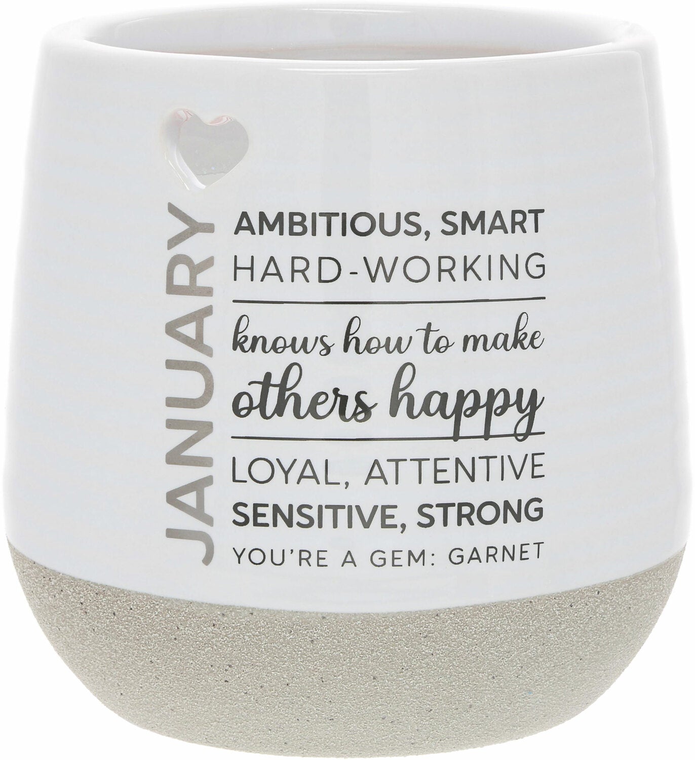 January Soy Wax Reveal Candle