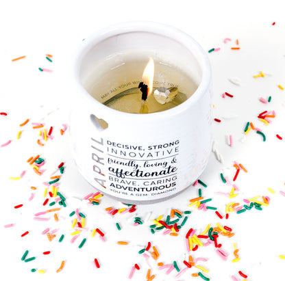 April Soy Wax Reveal Candle