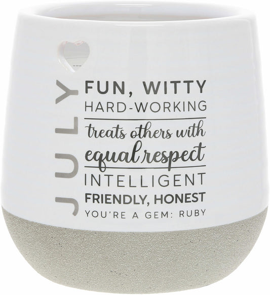 July Soy Wax Reveal Candle