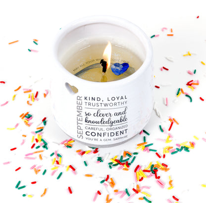 September Soy Wax Reveal Candle