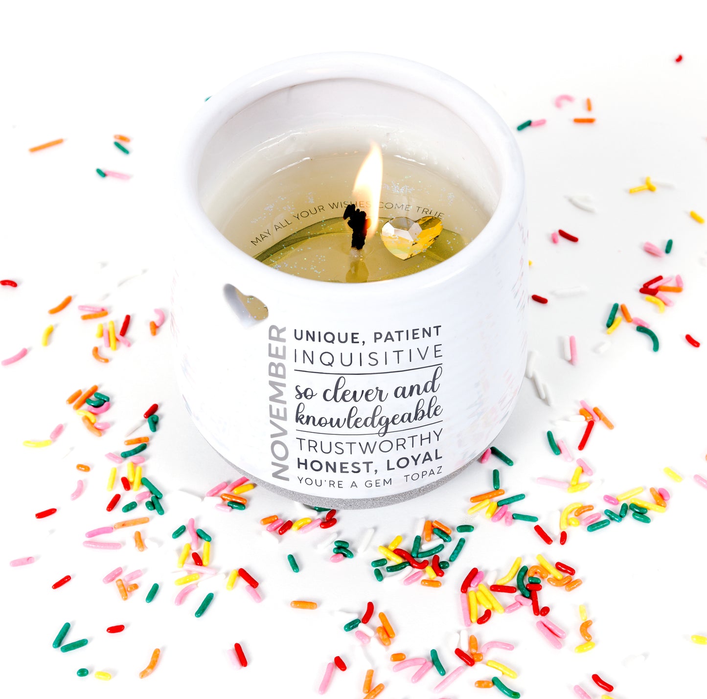 November Soy Wax Reveal Candle