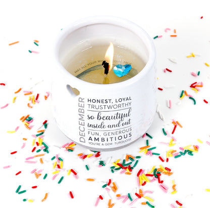 December Soy Wax Reveal Candle