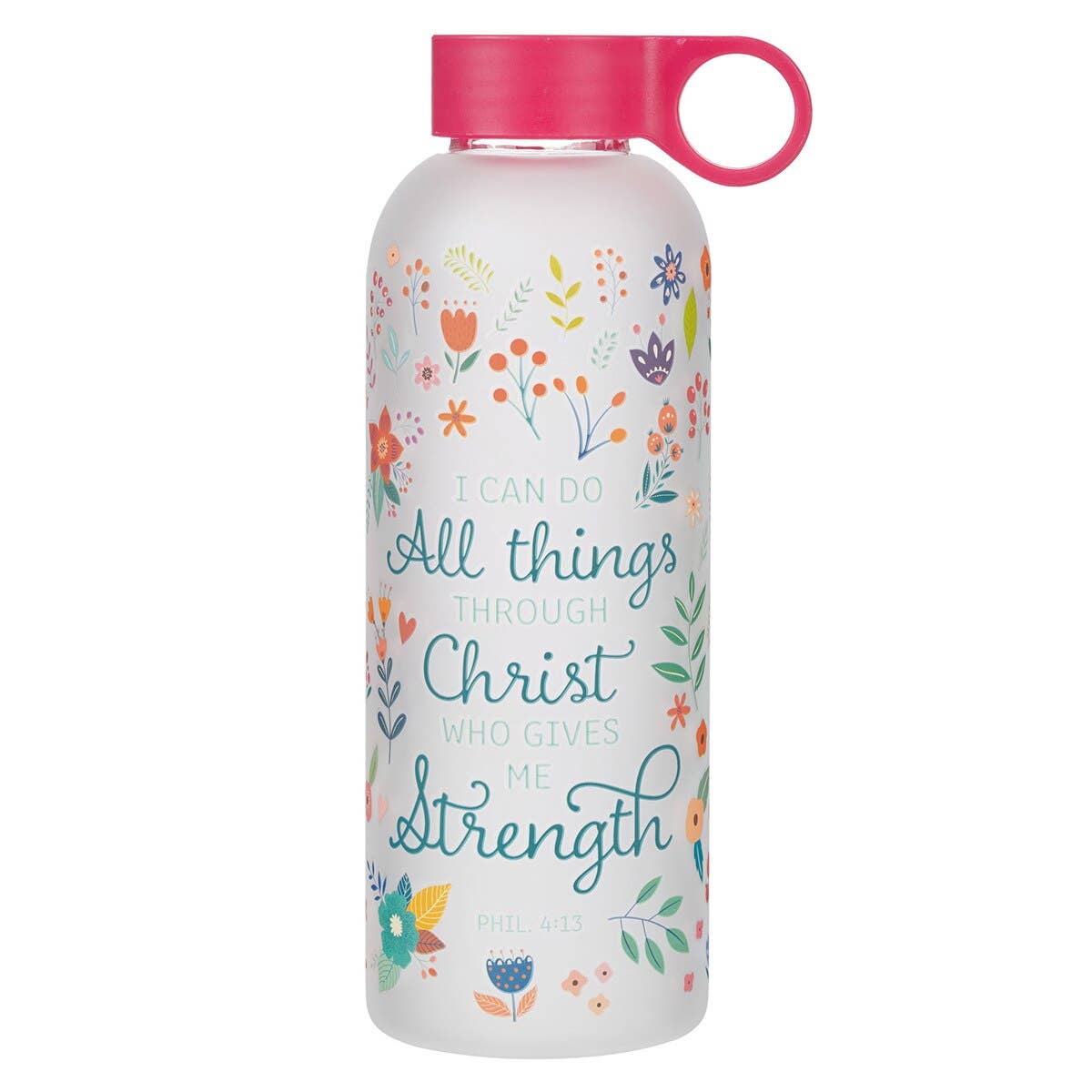 I Can Do All Things All Things  Phil. 4:13 Water Bottle