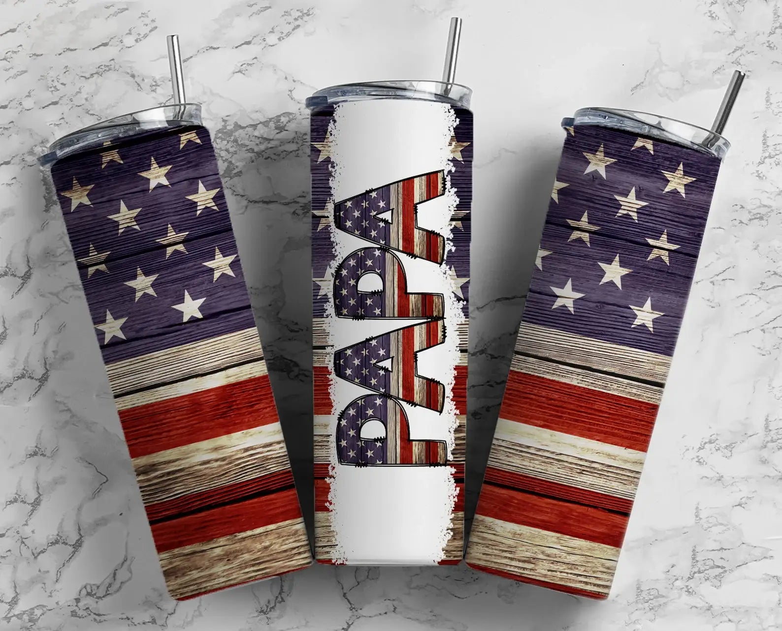 Papa tumbler: 20oz