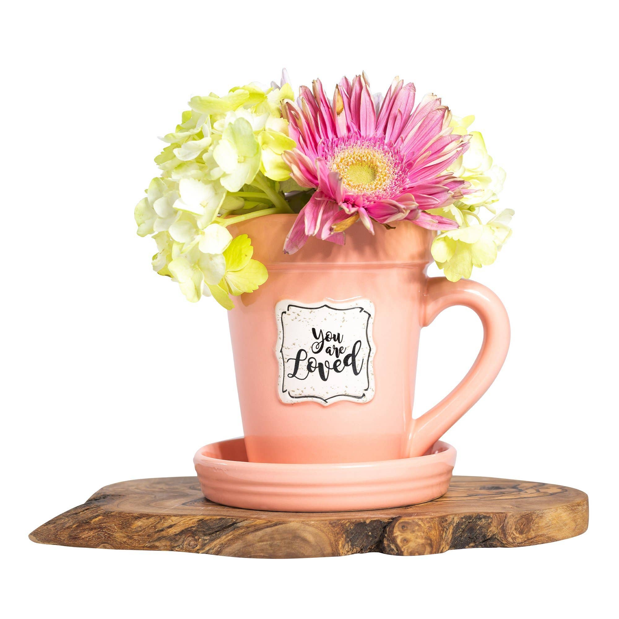 You Are Loved Flower Pot Mug