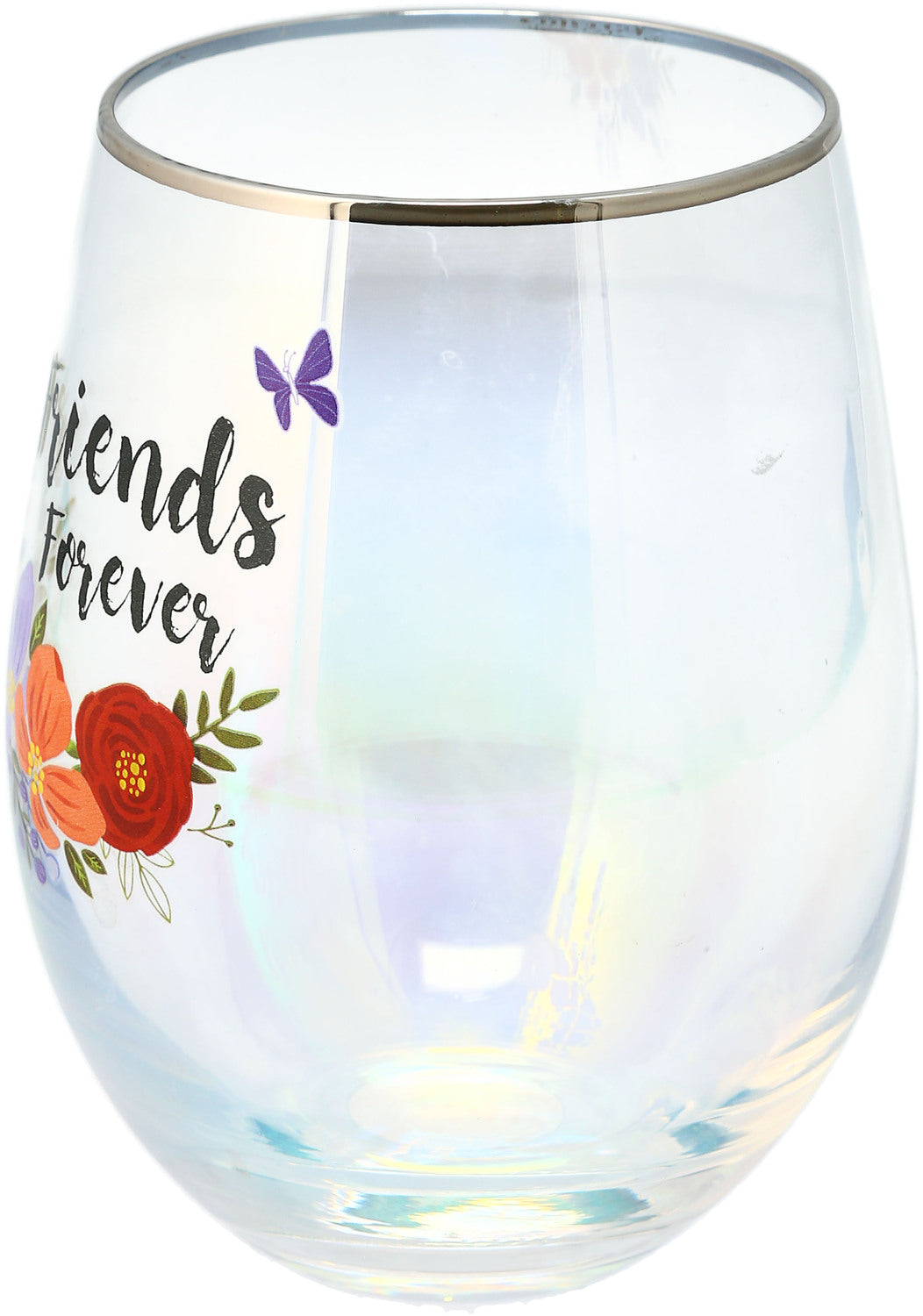 Friends Forever Stemless Wine Glass