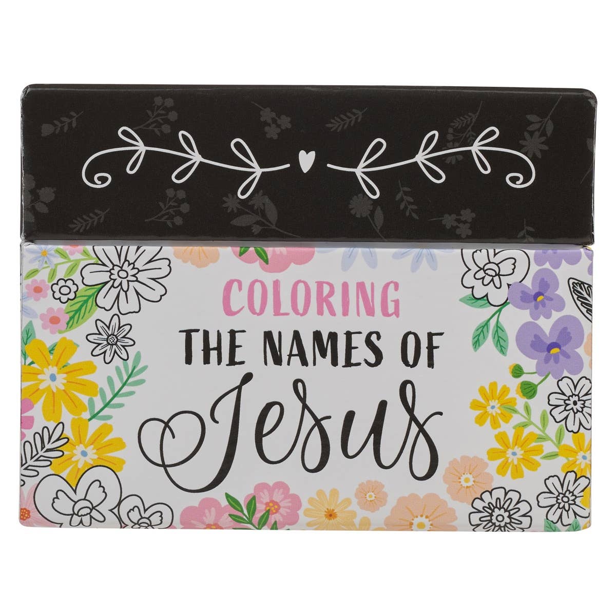 Coloring The Names of Jesus Coloring Cards