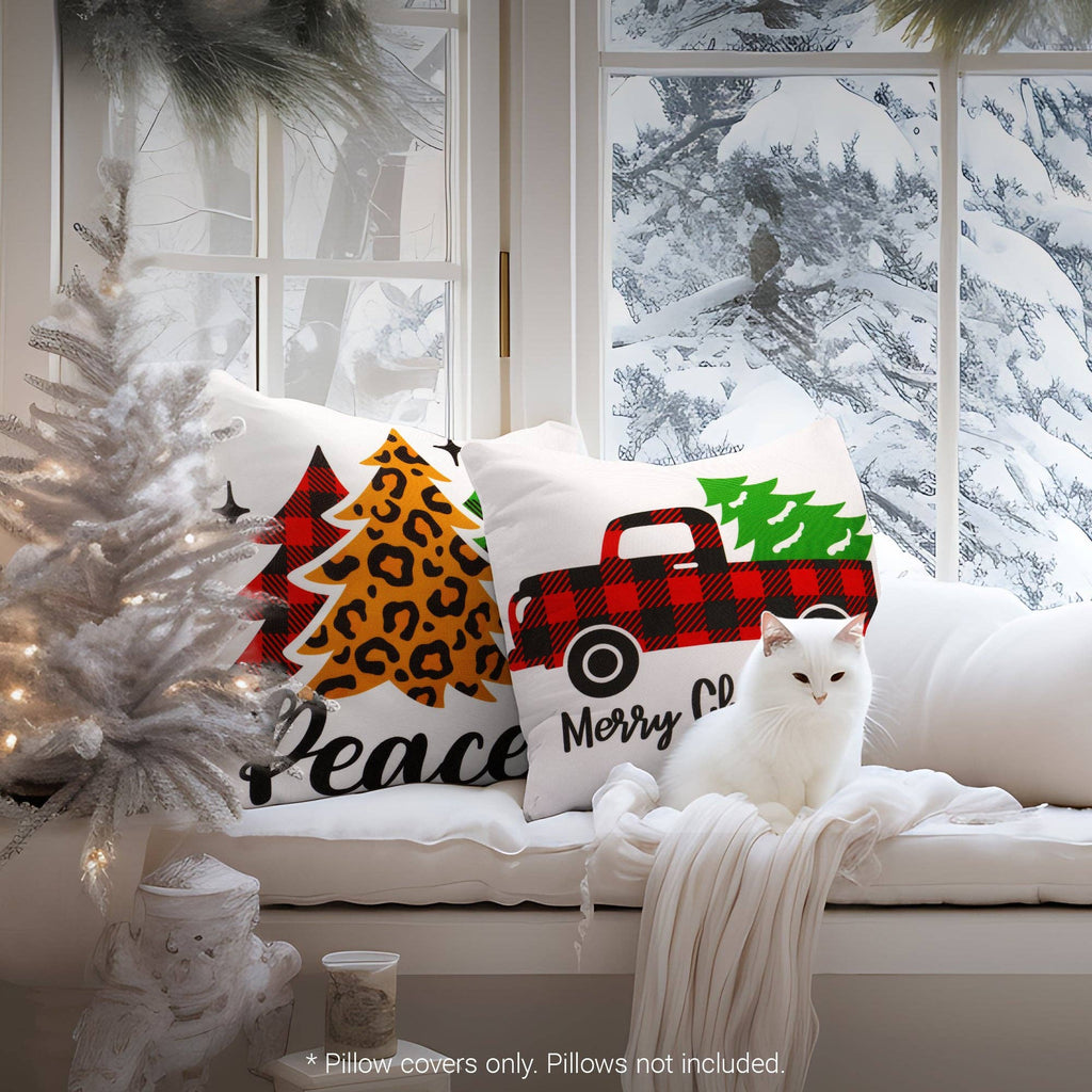 Christmas Decoration Farmhouse Throw Pillows