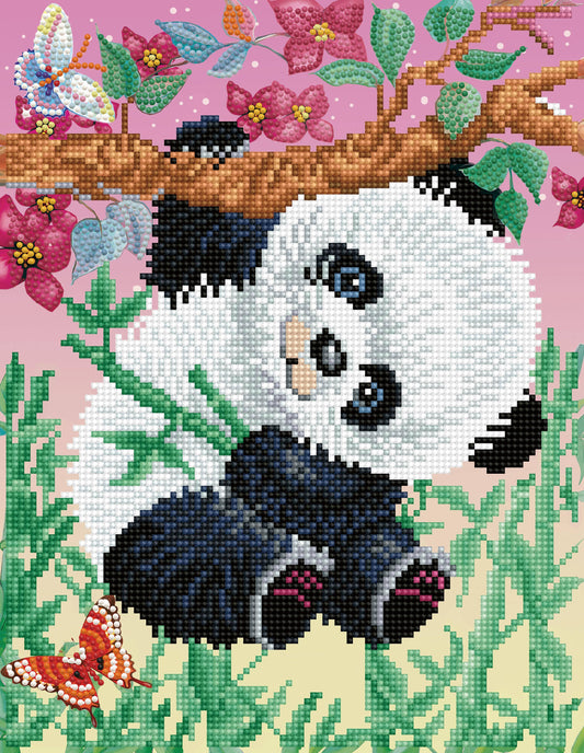 Hanging Around Panda Diamond Dotz