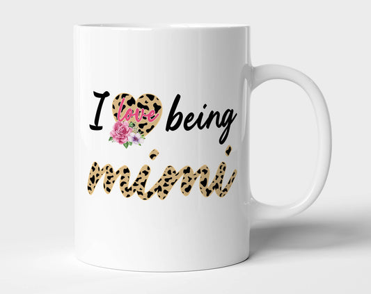 I Love Being Mimi Mug, New Mimi Mug, Gifts for Mimi Coffee: 11 oz