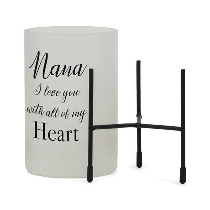Nana I Love You Candleholder