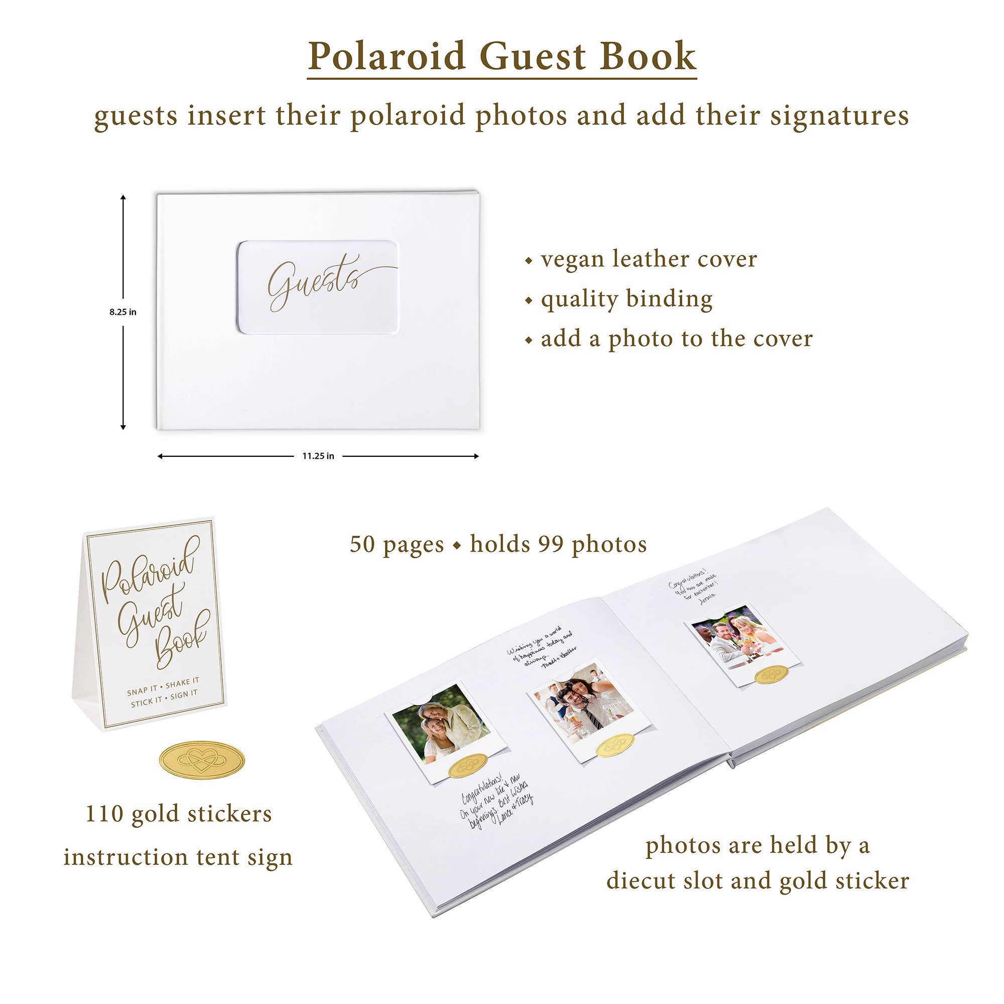 Polaroid Guest Book
