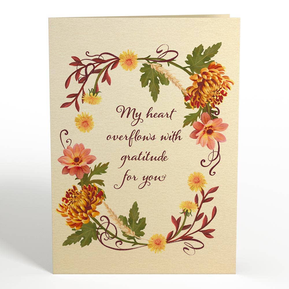 Thanksgiving Gratitude Lovepop Card