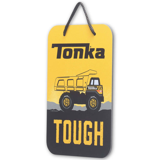 Hasbro Tonka Tough Dump Truck Hanging Metal Sign