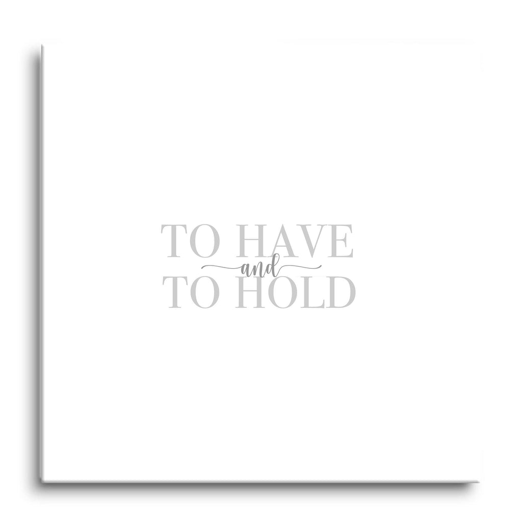 To Have & To Hold Glass Dry Erase Board
