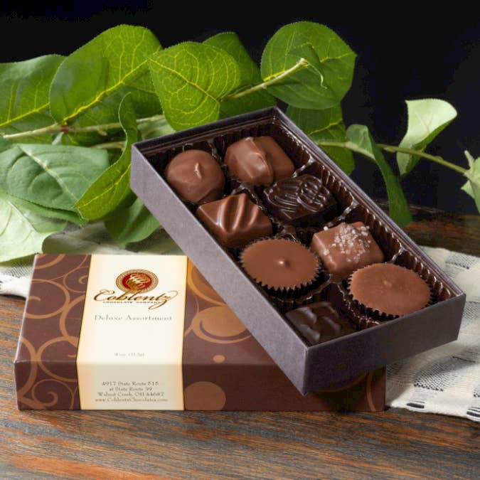 Deluxe Chocolate Assortment Gift Box 4 oz