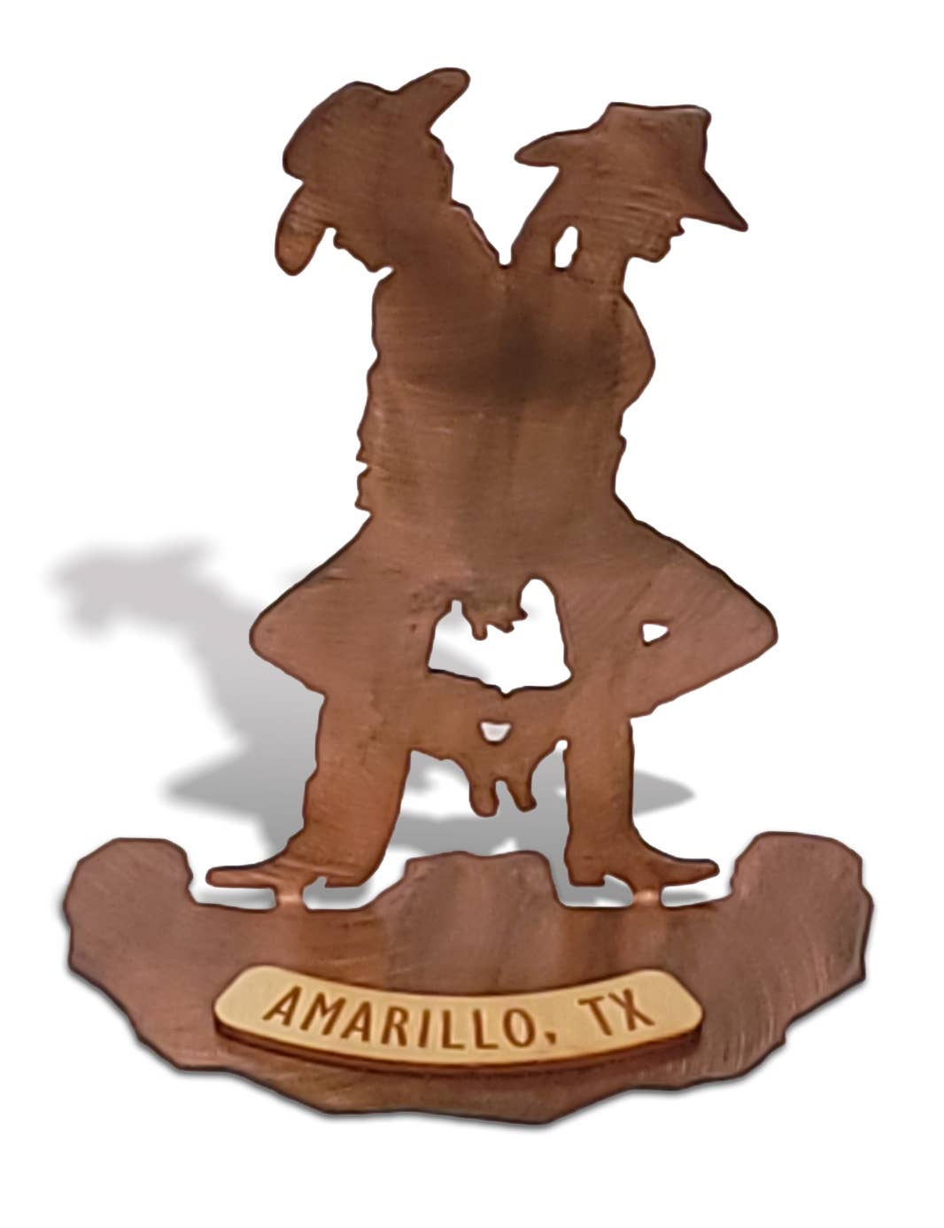 Got Your Back Cowboy and Cowgirl Table Topper Sculpture