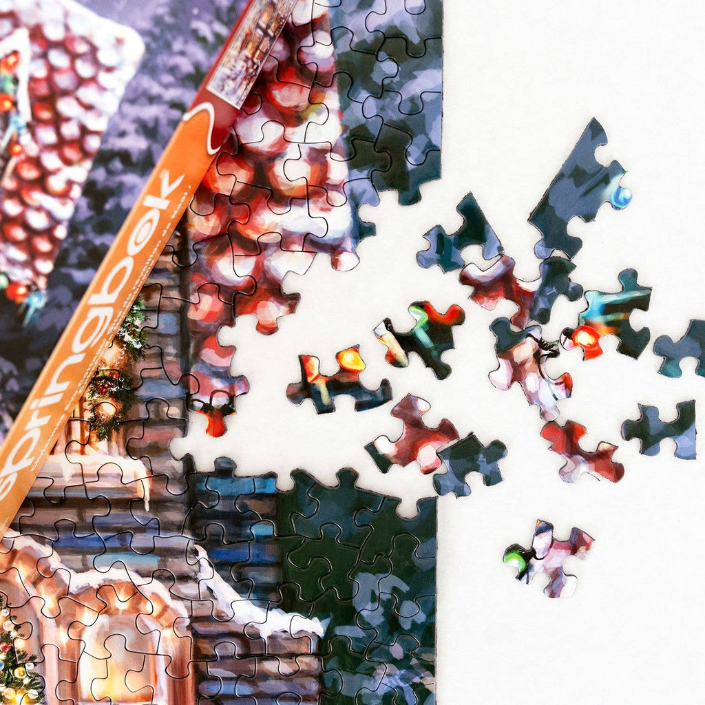 Christmas Eve Cottage 1000 Piece Jigsaw Puzzle