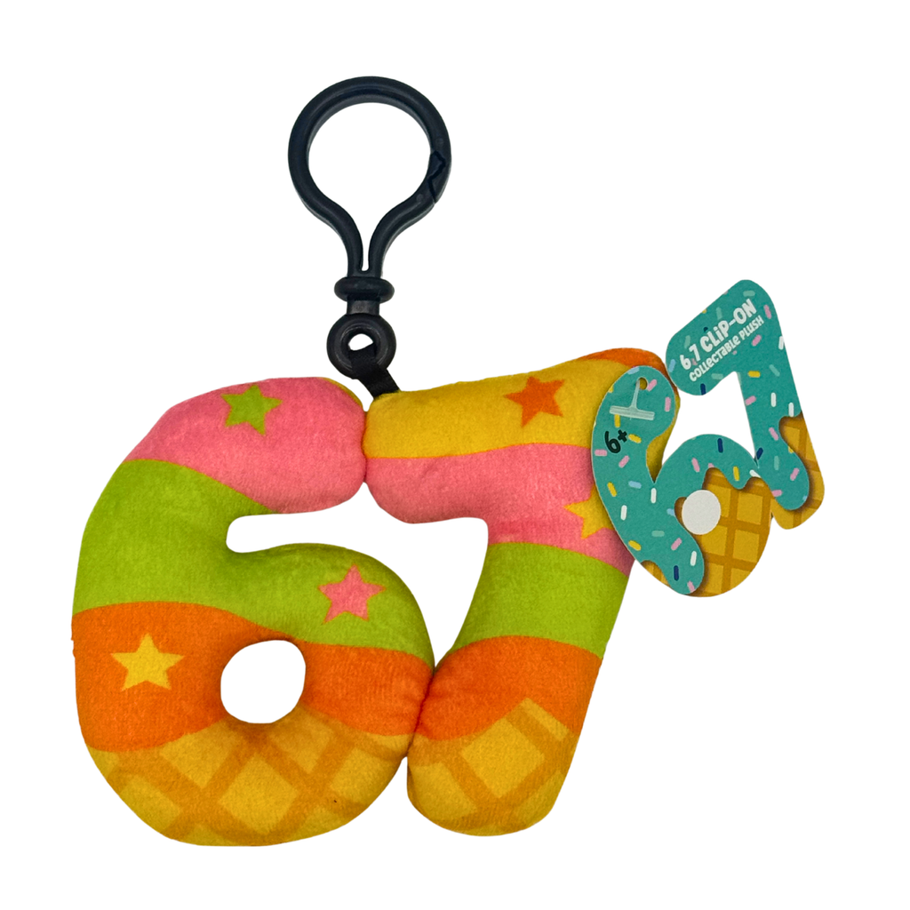 6-7 Clip On Plush