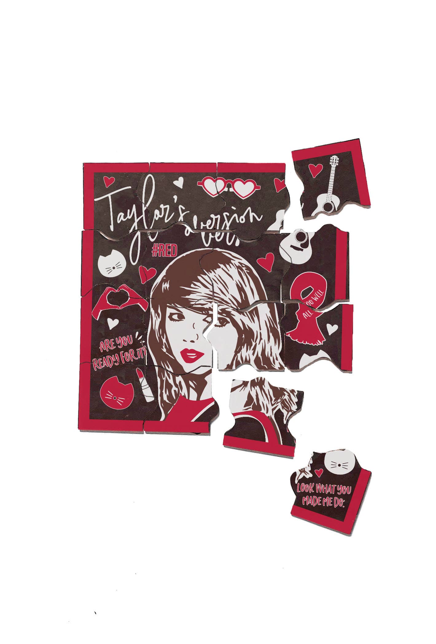 Taylor Swift Fan Club Chocolate Puzzle