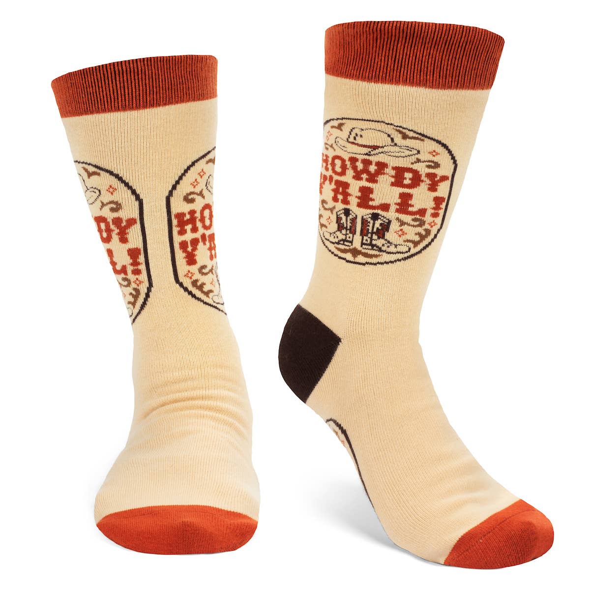 Howdy Y'all Country Western Socks