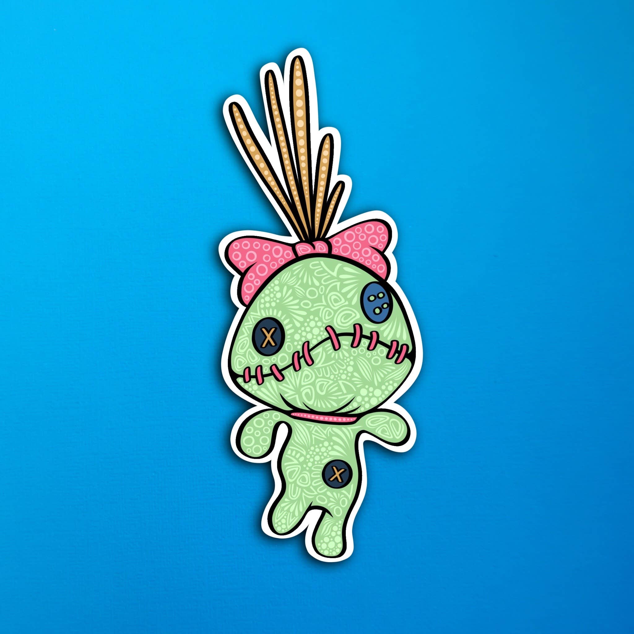 Scrump Doll Sticker