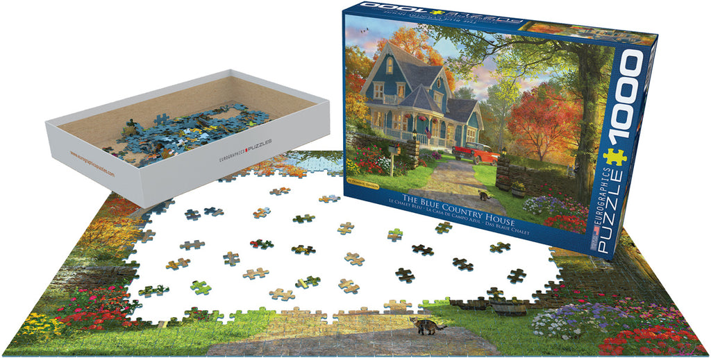The Blue Country House Puzzle